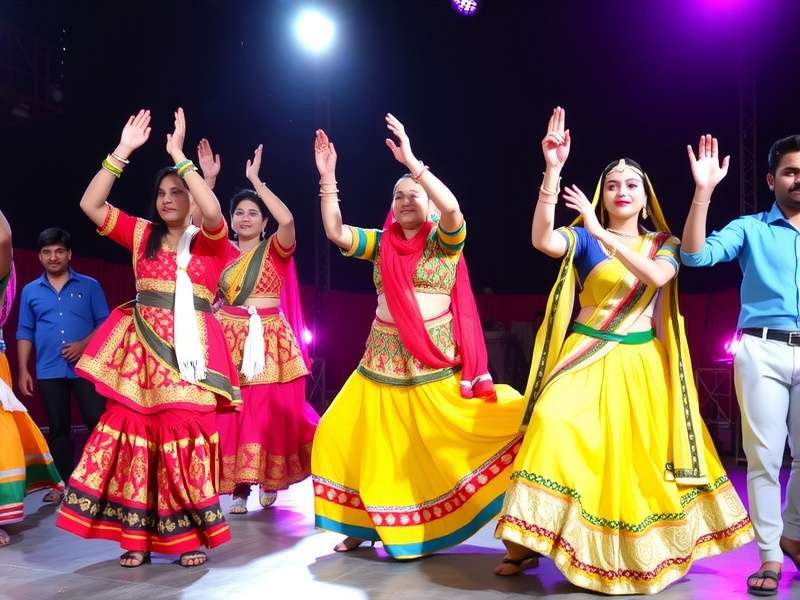Mumbai Bhangra Bash colorful dance celebration